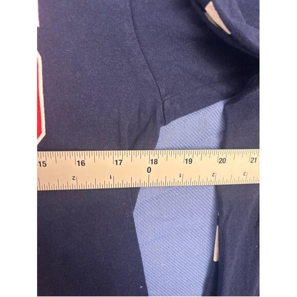 Men's NFL Team Apparel Patriots Long Sleeve T-Shirt Size M Navy - Picture 4 of 9